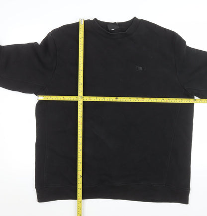 Mens UK Size 2XL Everlast Black Pullover Sweatshirt
