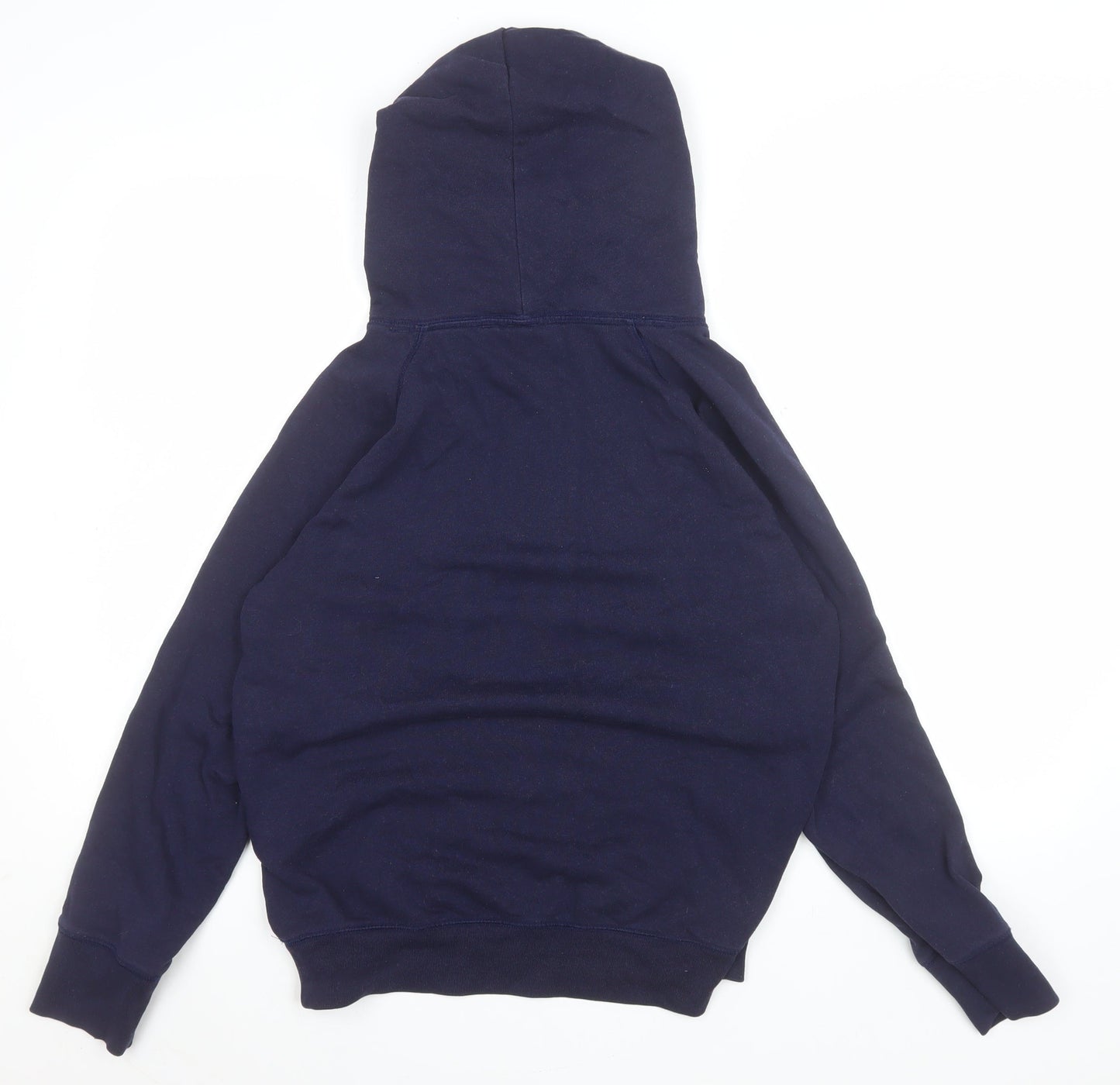 GAP Women Navy Blue Pullover Hoodie Small Cotton Blend Casual