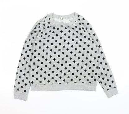 Womens UK Size S Whistles Grey Pullover Sweatshirt