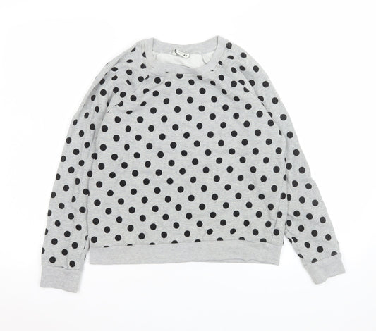 Womens UK Size S Whistles Grey Pullover Sweatshirt
