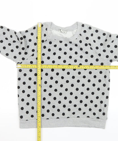 Womens UK Size S Whistles Grey Pullover Sweatshirt