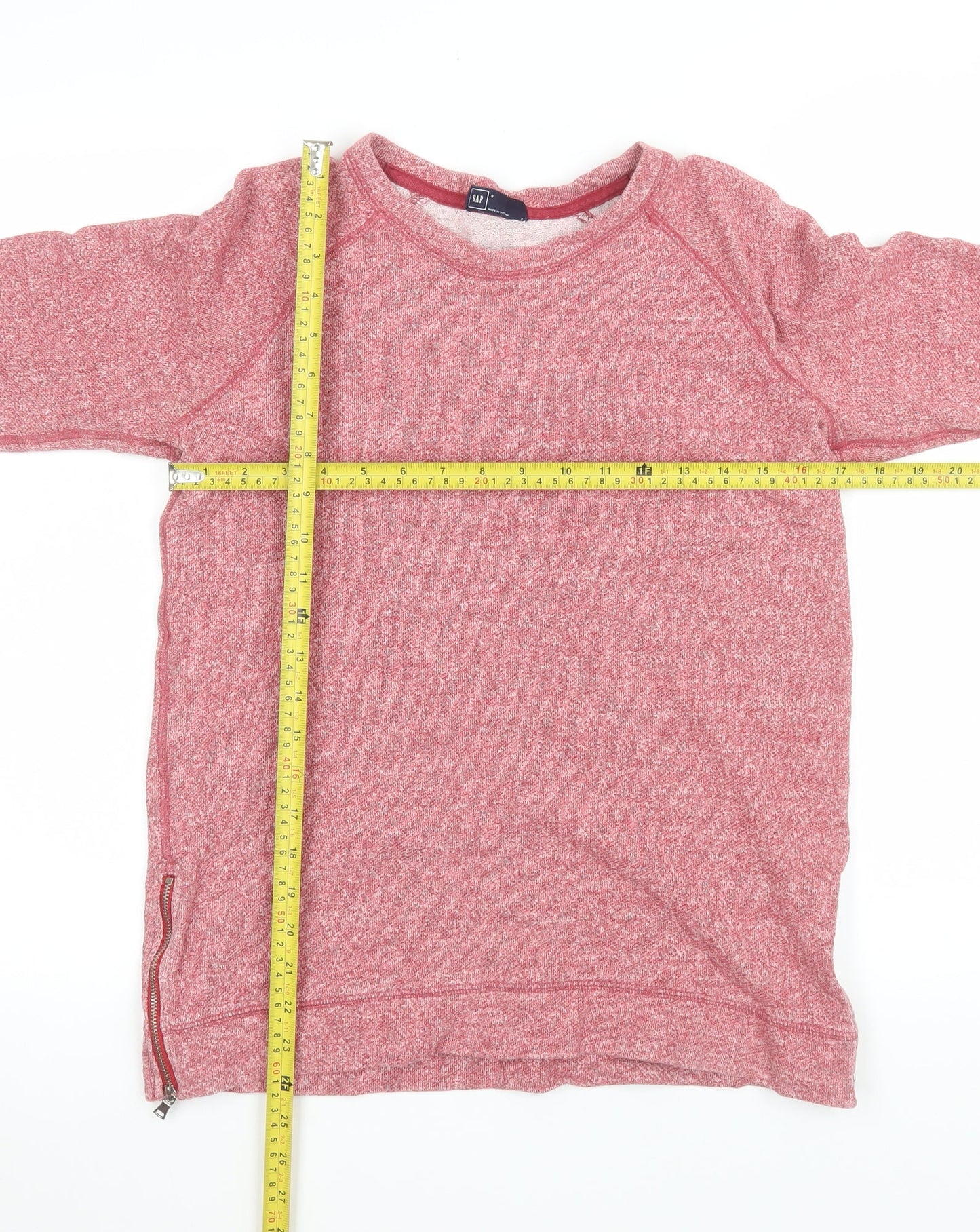 Mens UK Size S Gap Red Pullover Sweatshirt