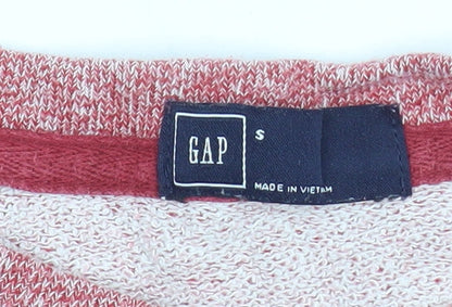 Mens UK Size S Gap Red Pullover Sweatshirt