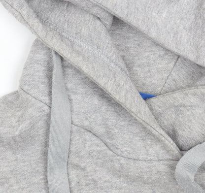 Womens UK Size 6 adidas Grey Pullover Hoodie