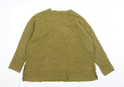 Womens UK Size 14 Fat Face Green Pullover Sweatshirt