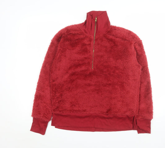 Womens UK Size S RBX Red Pullover Sweatshirt