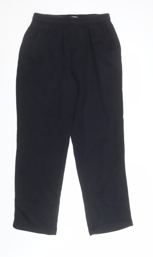 Mens UK Size M Amazon Essentials Regular Fit Sweatpants Black Trousers