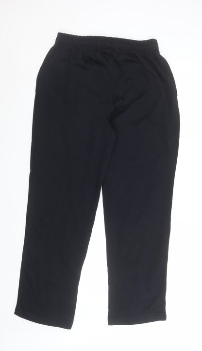 Mens UK Size M Amazon Essentials Regular Fit Sweatpants Black Trousers