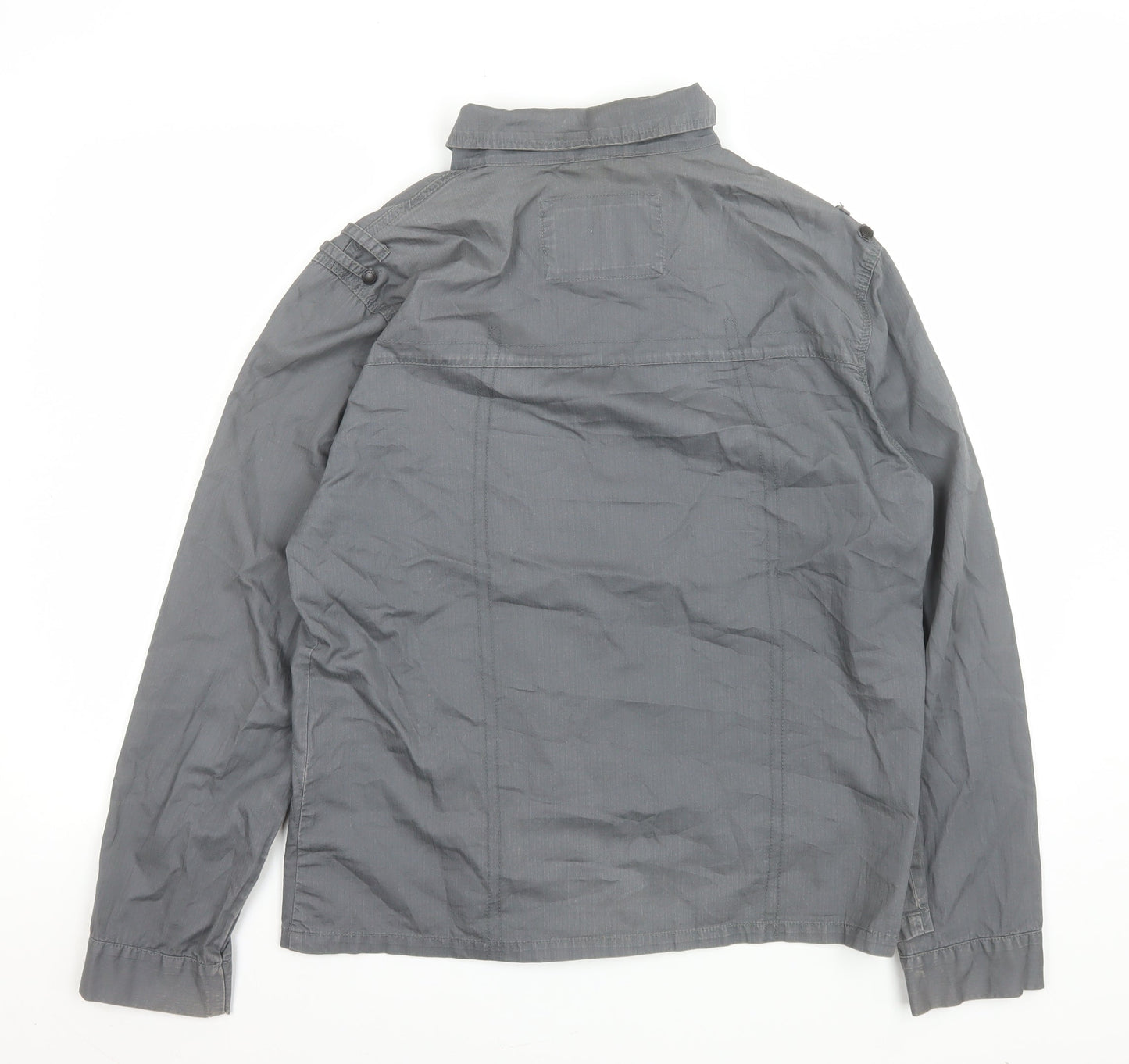 Mens UK Size M Burton London Grey Basic Jacket