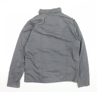 Mens UK Size M Burton London Grey Basic Jacket