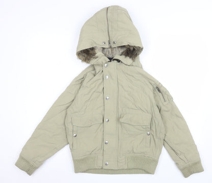 Girls UK Size 10 Years Woolrich Beige Puffer Jacket