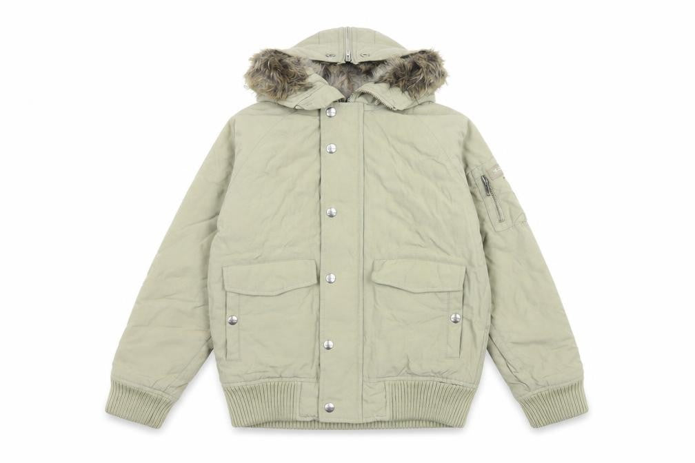 Girls UK Size 10 Years Woolrich Beige Puffer Jacket
