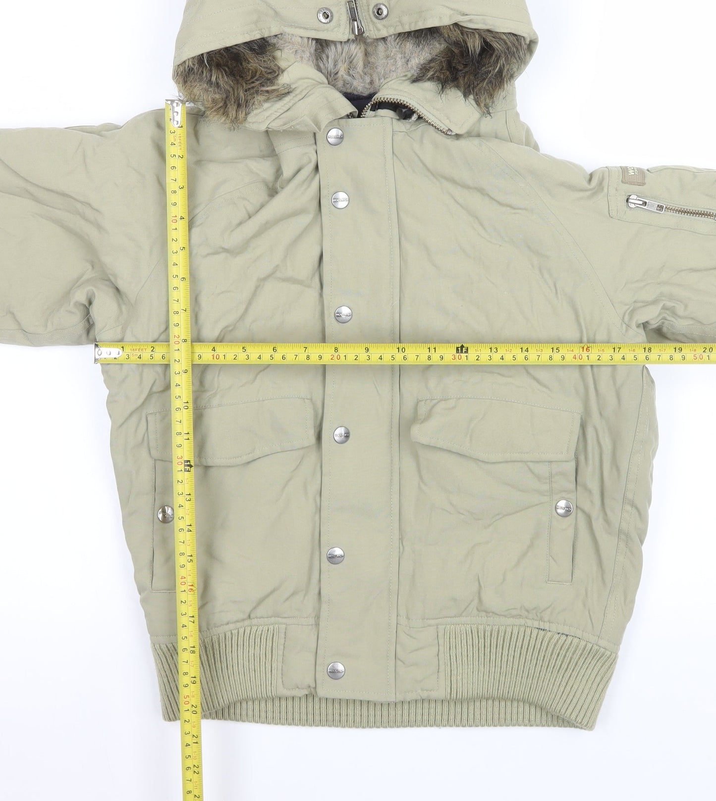 Girls UK Size 10 Years Woolrich Beige Puffer Jacket