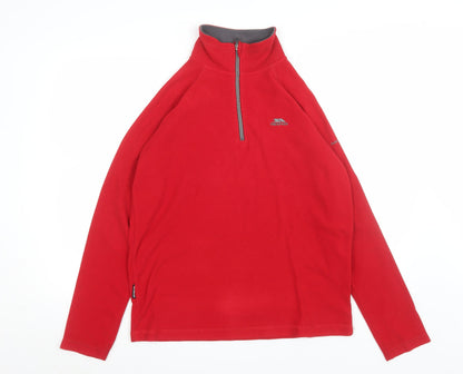 Mens UK Size XS Trespass Red Pullover Sweatshirt