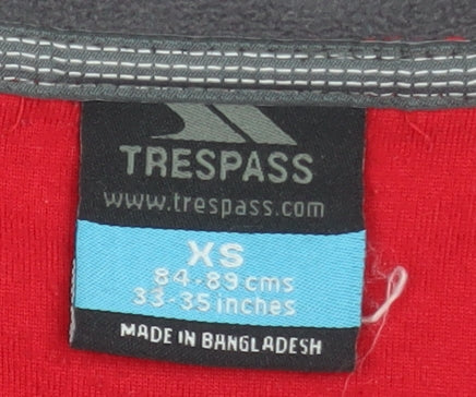 Mens UK Size XS Trespass Red Pullover Sweatshirt