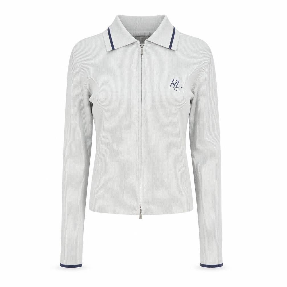 Womens UK Size S Riley Grey Basic Polo