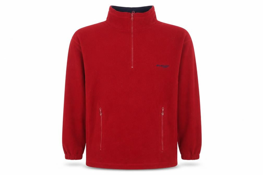 Mens UK Size L Dunlop Red Pullover Sweatshirt