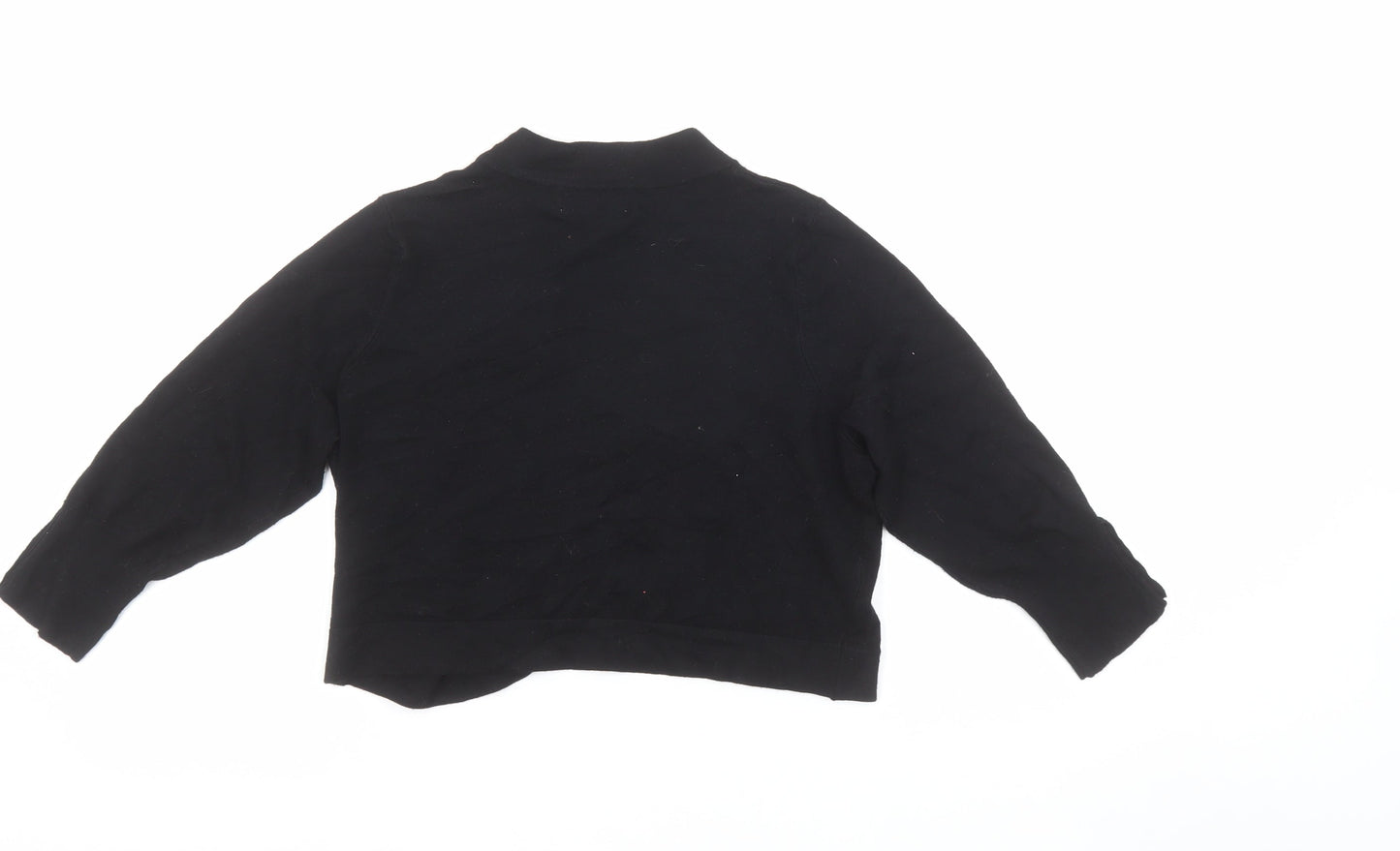 Womens UK Size 14 Debenhams Black Cardigan Jumper