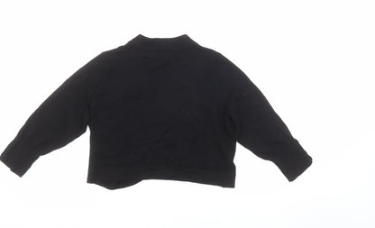 Womens UK Size 14 Debenhams Black Cardigan Jumper