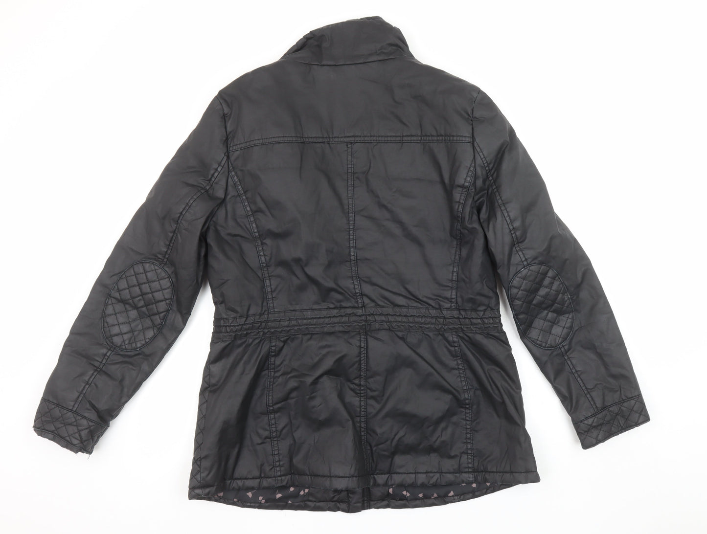 Rocha John Rocha Women's Black Quilted Cotton Jacket Size 16