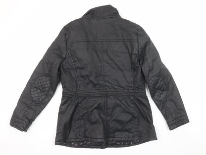 Rocha John Rocha Women's Black Quilted Cotton Jacket Size 16