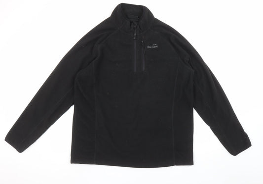 Mens UK Size L Peter Storm Black Pullover Sweatshirt