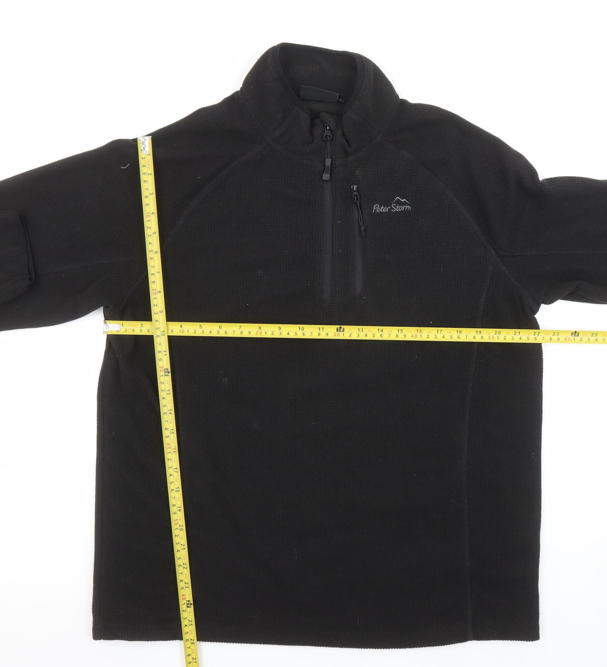 Mens UK Size L Peter Storm Black Pullover Sweatshirt