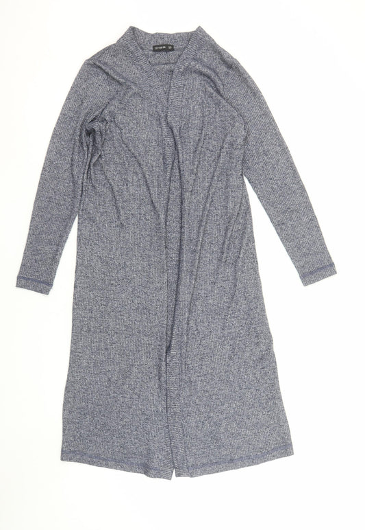 Cotton On Women's Grey Knit Long Sleeve Open Cardigan Size S