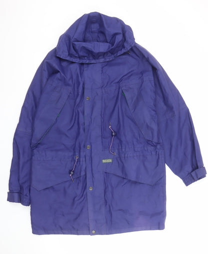 Mens UK Size S Regatta Blue Parka Coat