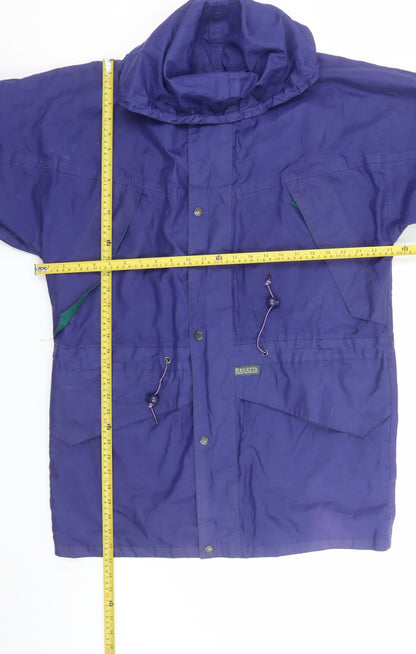 Mens UK Size S Regatta Blue Parka Coat