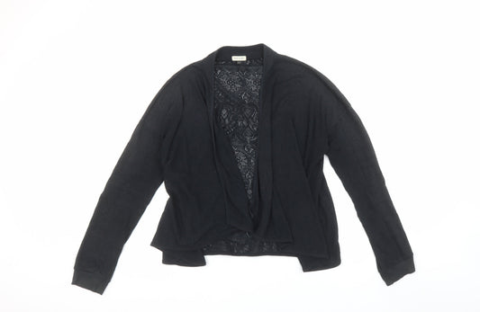 Womens UK Size 14 River Island Black Cardigan Jumper