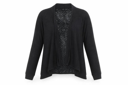 Womens UK Size 14 River Island Black Cardigan Jumper