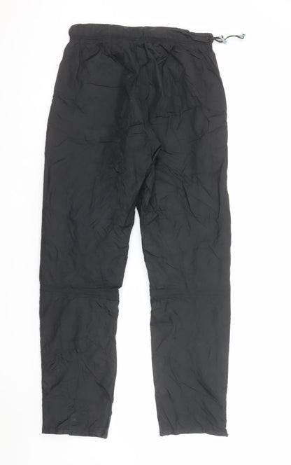 OEX Men's Black Waterproof Windbreaker Trousers 2L Regular
