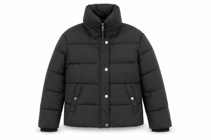 Atmosphere Womens Black Size 8 Puffer Jacket Winter Coat