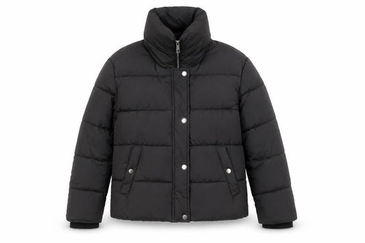 Atmosphere Womens Black Size 8 Puffer Jacket Winter Coat