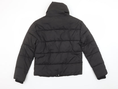 Atmosphere Womens Black Size 8 Puffer Jacket Winter Coat