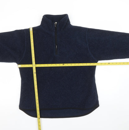 Womens UK Size M Hot Chilli Blue Pullover Sweatshirt