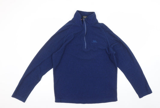 Mens UK Size S Trespass Blue Pullover Sweatshirt
