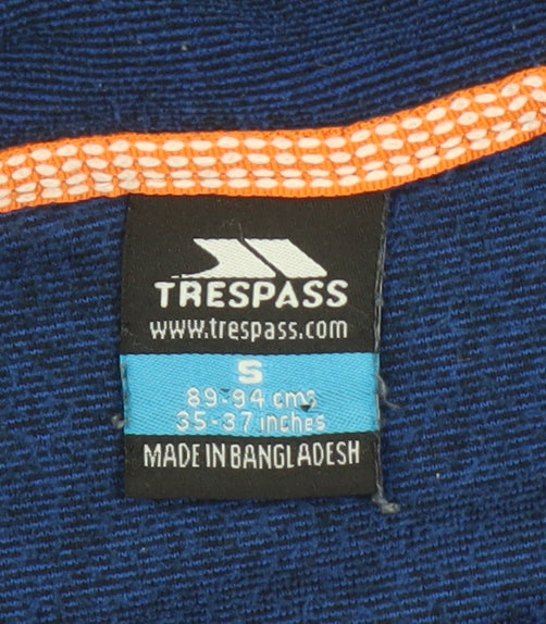Mens UK Size S Trespass Blue Pullover Sweatshirt