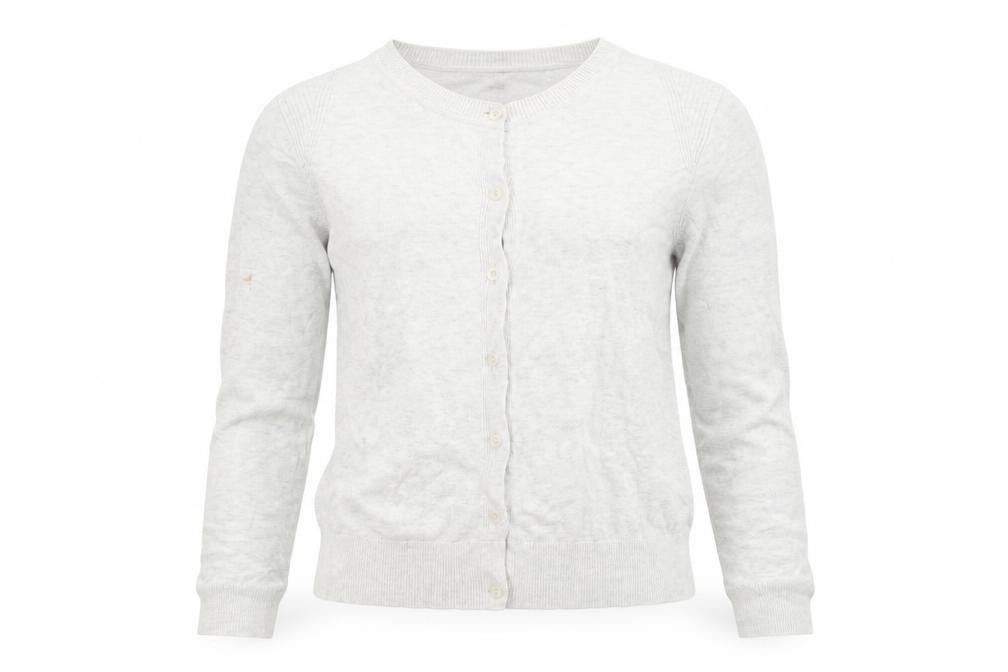 Womens UK Size S Banana Republic Grey Cardigan Jumper