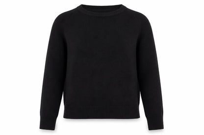 Womens UK Size XS Only Black Pullover Jumper