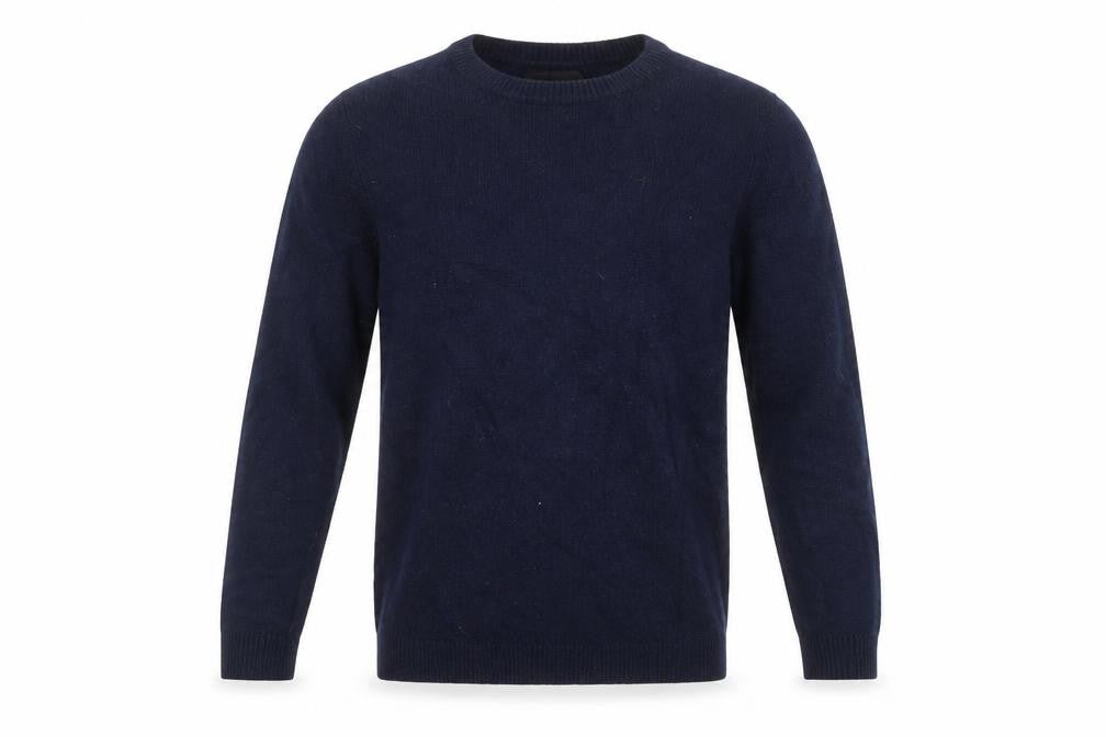 ASOS Men's Blue Lambswool Crew Neck Jumper XS Long Sleeve