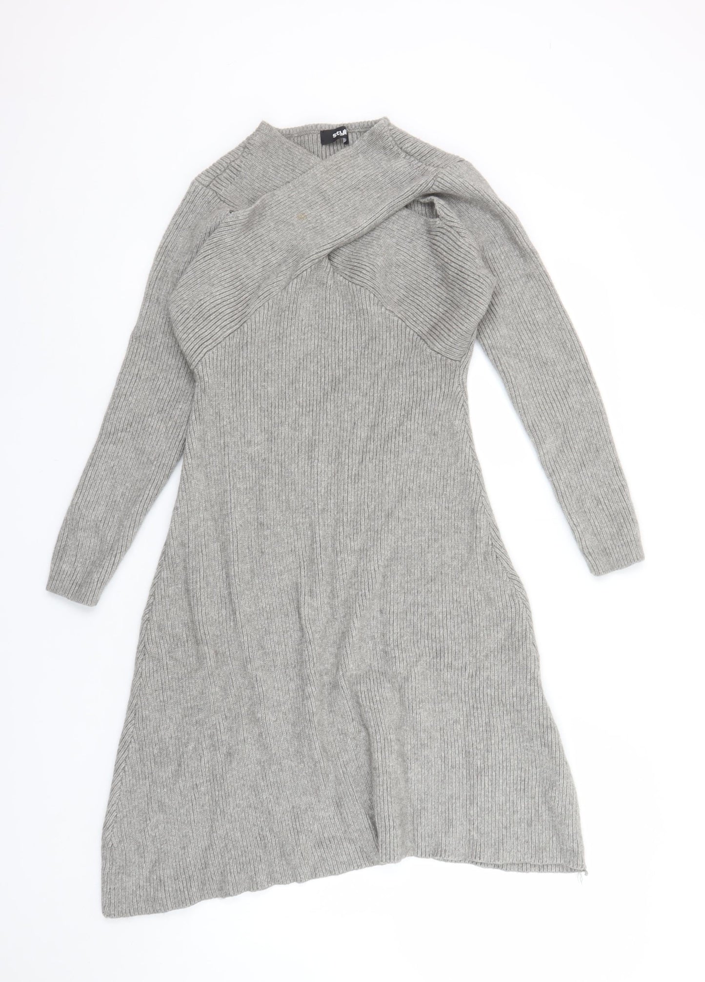 Womens UK Size L Styli Sweater Dress