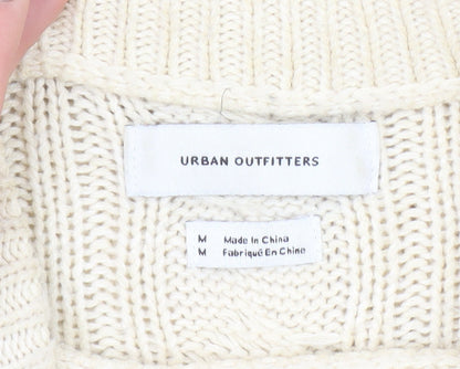 Womens UK Size M Urban Outfitters Ivory Pullover Jumper