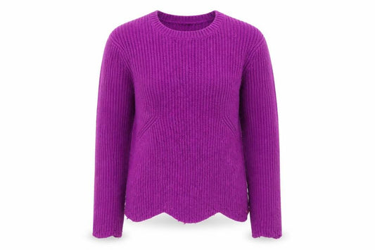 Womens UK Size S Ted Baker Purple Pullover Jumper