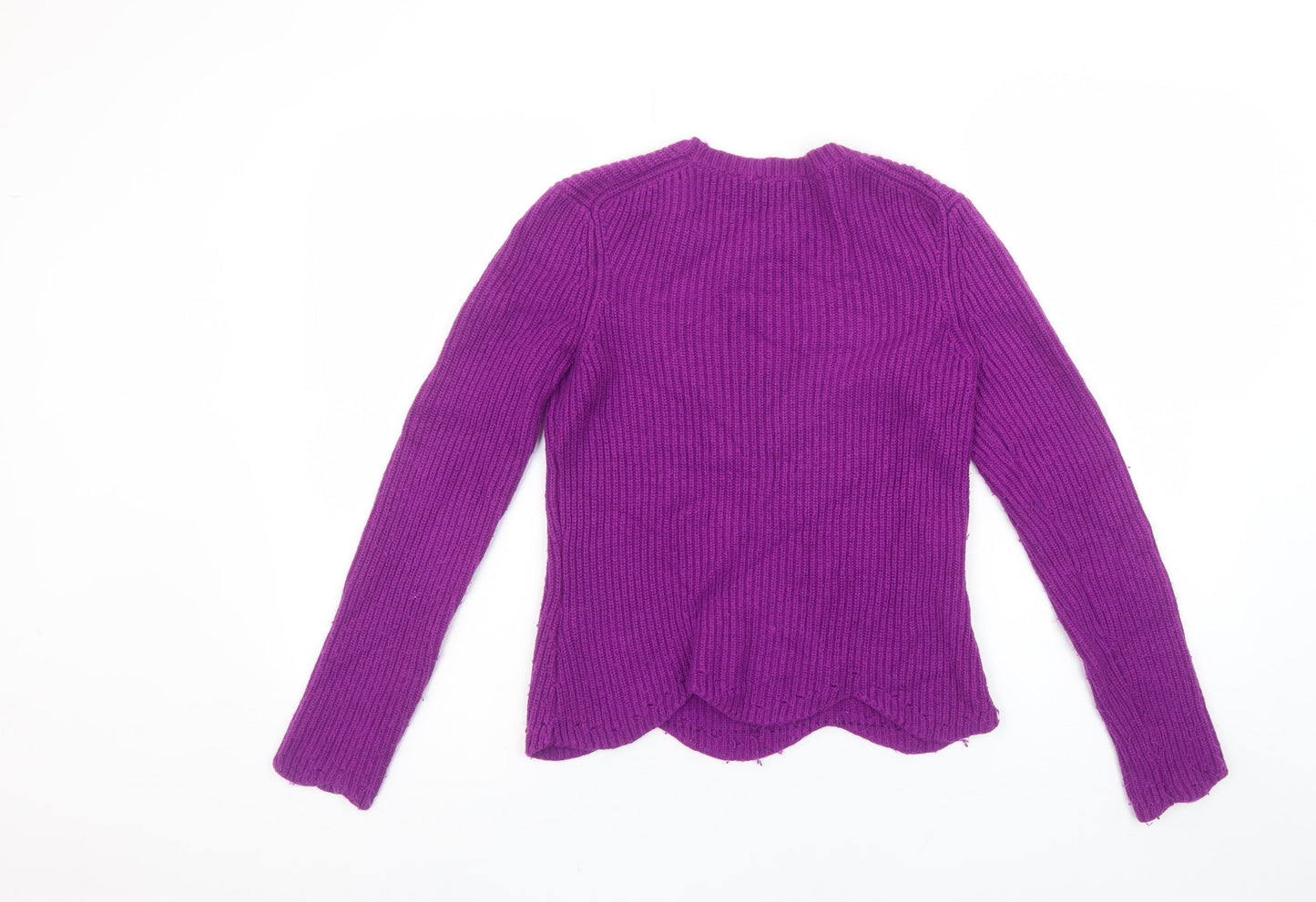 Womens UK Size S Ted Baker Purple Pullover Jumper