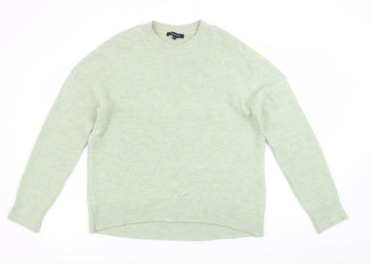 Womens UK Size S Peacocks Green Pullover Jumper