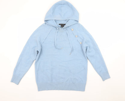 Womens UK Size L Tahari Blue Pullover Jumper