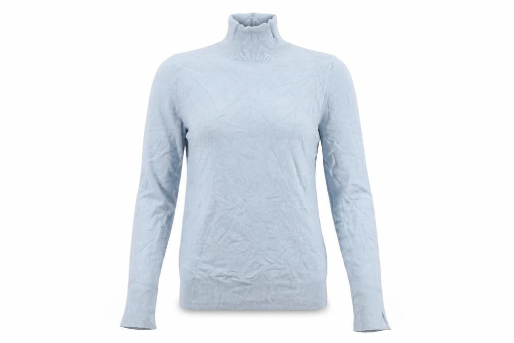 Womens UK Size S Zara Blue Pullover Jumper