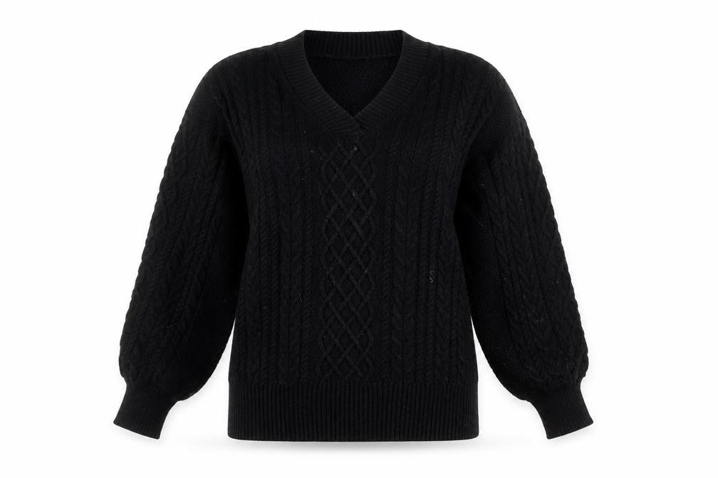 Womens UK Size L Banana Republic Black Pullover Jumper